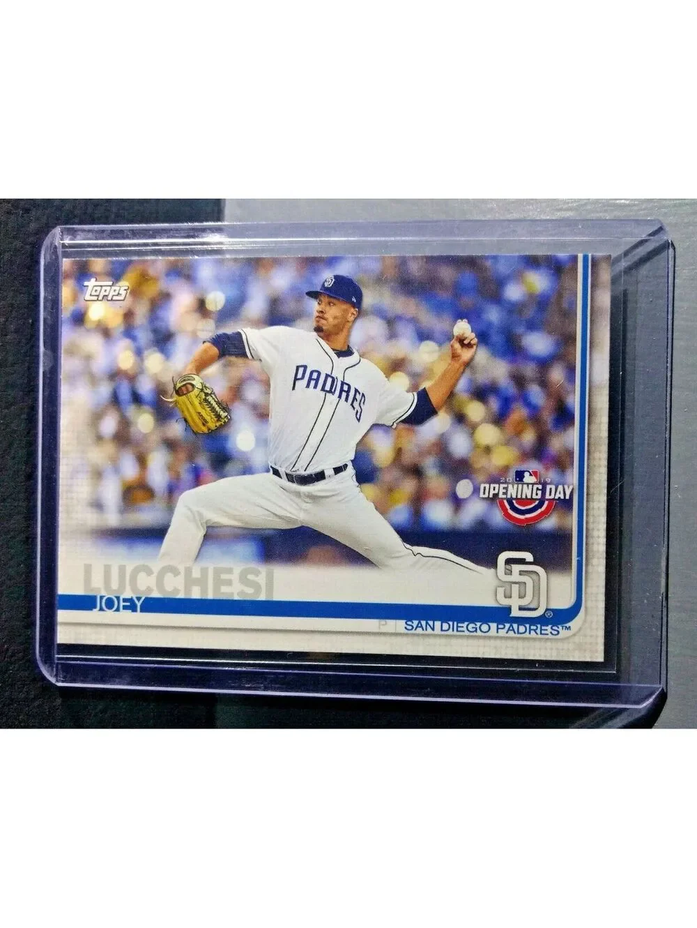 2019 Joey Lucchesi Opening Day Topps #165 Baseball Card